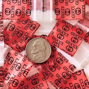 Gucci Design Apple Brand 1000 Baggies Choose Size